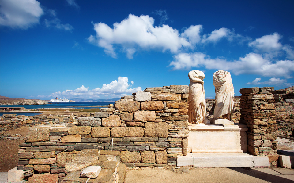 Delos, Rhenia & Sunset Tour
